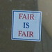 fair is fair